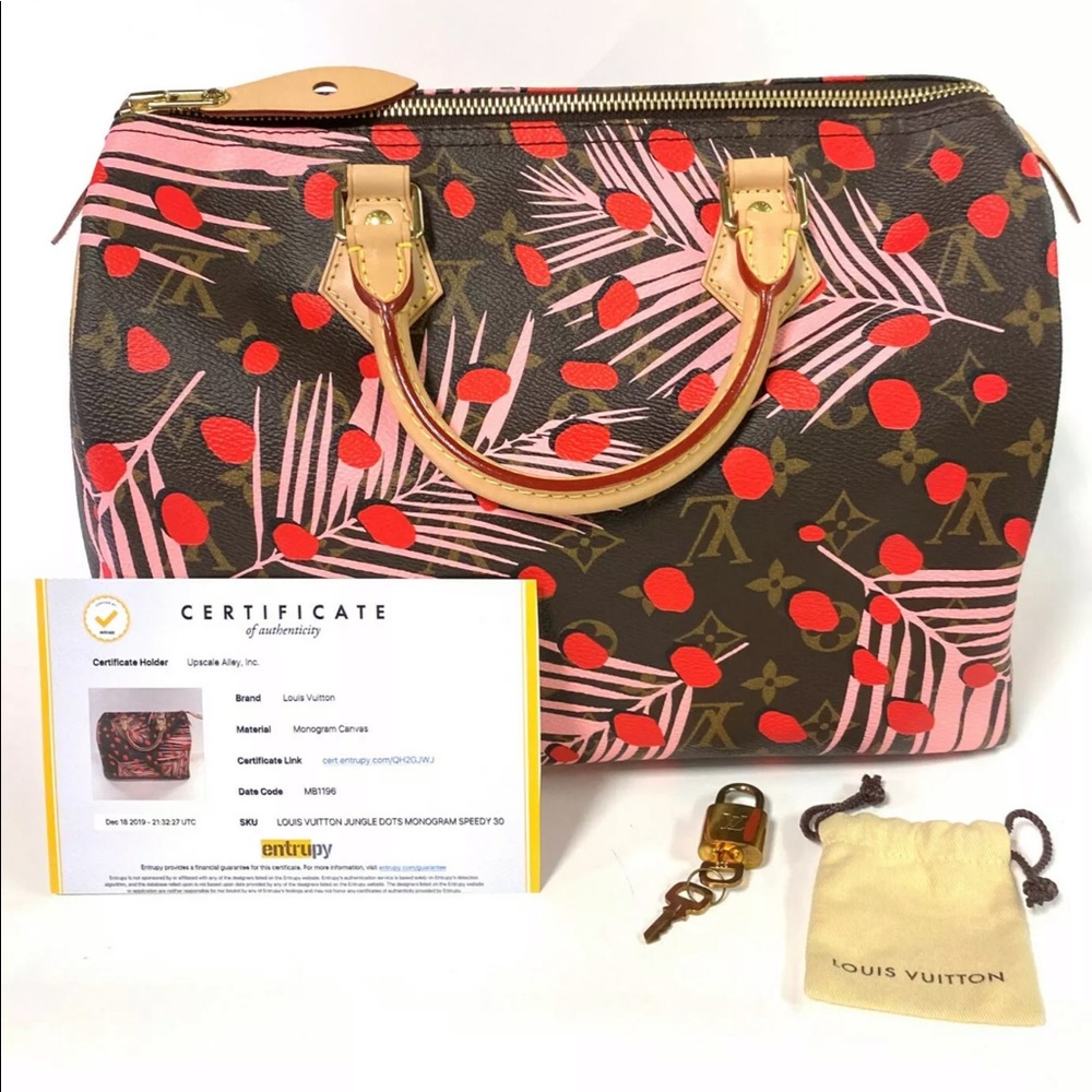 🚫SOLD🚫LOUIS VUITTON SPEEDY 30 JUNGLE DOT🚫SOLD🚫